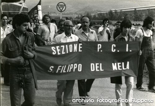 Comiso-manifestaz. contro la base missilistica